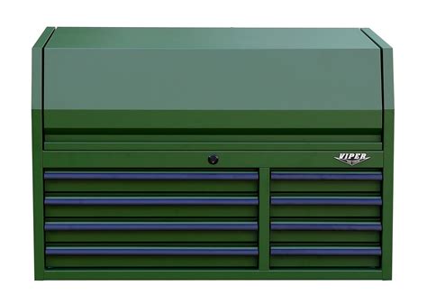 green shallow metal tool box|Green Tool Storage & Work Benches .